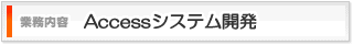 OFFICE LITERAの業務内容:Accessシステム開発